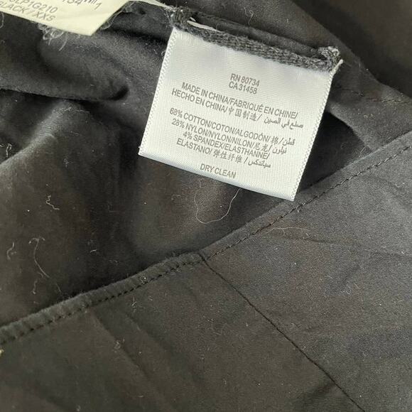 BCBGMAXAZRIA Women's Size XXS Ruffle Sleeveless Button-Down Shirt - Picture 6 of 10